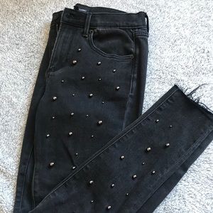 Driftwood Jackie Jeans with pearls